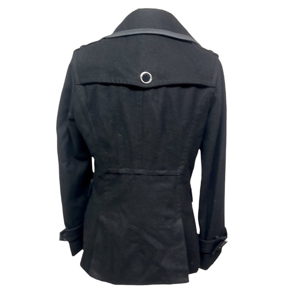 Express Double Breasted Wool Blend Pea Coat - Picture 4 of 8